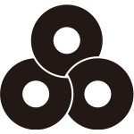 三つ捻じ蛇の目紋