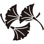 三つ落ち銀杏紋