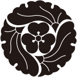 三つ追い銀杏に片喰紋