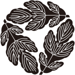 三つ追い梶の葉紋