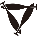 三つ追い重ね櫂紋