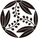 三つ追い南天紋