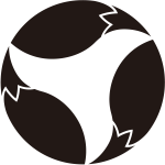 三つ追い茄子紋