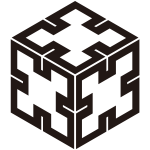 三つ折り入り菱紋