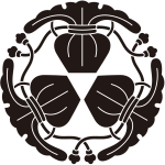 三つ尻合せ瓶子紋