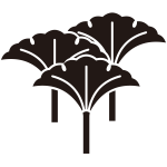 三つ立ち銀杏紋