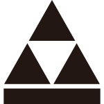 三つ鱗に一つ引き紋