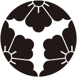 三つ割り花菱紋