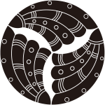 三つ割り板屋貝紋