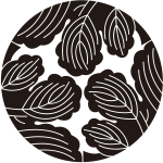 三つ割り梶の葉紋