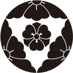 三つ割り唐花に剣片喰紋