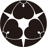 三つ割り剣片喰紋