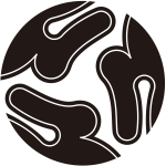 三つ割り胡桃紋