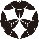 三つ割り向う橘紋