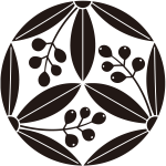 三つ割り南天紋