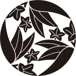 三つ割り笹竜胆紋