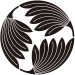 三つ割り棕櫚紋