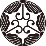 三つ割り蔓柏紋