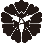 三つ横見花菱紋