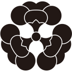 三つ横見裏梅紋