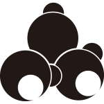 三つ寄り合い括り猿紋