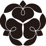 三つ寄せ藤の花紋