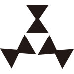 三つ寄せ輪鼓紋