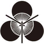 三つ寄せ団扇紋