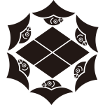 六つ雁金に武田菱紋