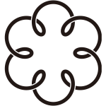 六つ結び釜敷紋