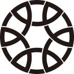 六つ割り金輪崩し紋