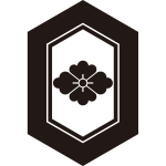 長亀甲に花菱紋