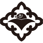 中陰花菱形に雁金紋