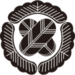 根無し三つ松に違い鷹の羽紋