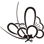 香い梅飛び蝶紋