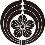 熨斗輪に撫子紋