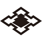 折り入り菱に三階菱紋