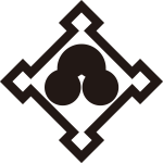 折り入り角に洲浜紋