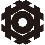 六角井筒に蛇の目紋