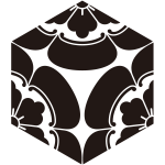 六角三つ割り木瓜紋