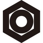 六角に蛇の目紋