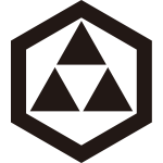 六角に三つ鱗紋