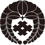 下り藤に井桁紋