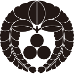 下り藤に三つ星紋