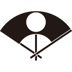 三本骨日の丸扇（２）紋