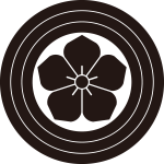 三重輪に桔梗紋