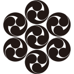 七曜三つ巴紋