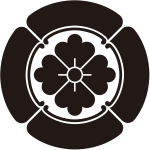 四方木瓜に花角紋