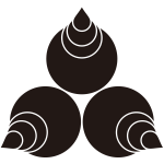 尻合せ三つ宝珠紋