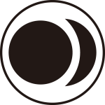 白餅内に三日月に星紋